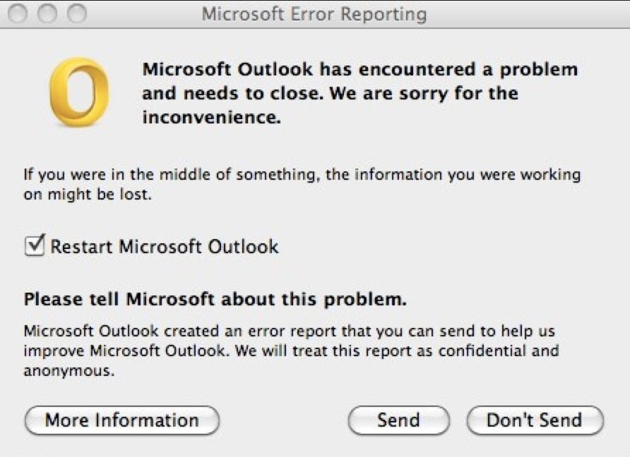 microsoft office 2011 for mac troubleshooting